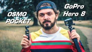 GoPro Hero 8 vs DJI OSMO POCKET for YouTube