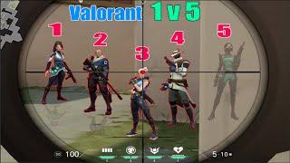 Valorant  1v5 & Best Moments