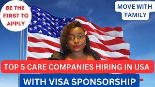 RELOCATE TO USA AS A CAREGIVER &NURSE|JOBS WITH VISA SPONSORSHIP|CARE HOMES HIRING|EB-3 VISA