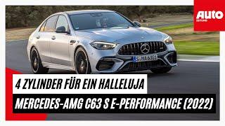 Mercedes-AMG C 63 S E-Performance (2022): Kein "Bollerwagen" mehr | AUTO ZEITUNG