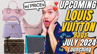 UPCOMING LOUIS VUITTON Bags (w/PRICEs) launching July 2024. EXOTIC LEATHER Collection + New Bags