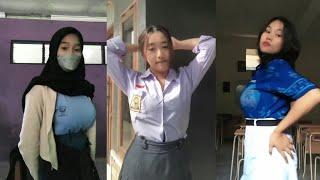 Cewek SMA Seragam Ketat - Joget Tiktok Viral