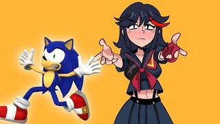 Sonic is Ryuko's Pogchamp [GMOD]