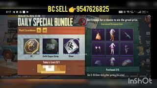 29 February 2024 pubg Lite daily special bundle purchase pubg Lite bc purchase