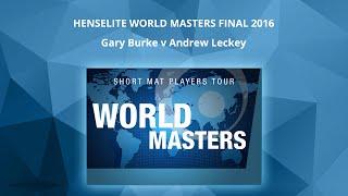 Short Mat Players Tour Henselite World Masters Final 2016