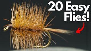 New to Fly Tying? Try THESE Easy Fly Patterns for Success!