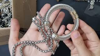 Unboxing and treasure hunting of Goodwill jewelry auction lot! Several AMAZING finds!