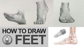 How to Draw Feet