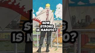 How Strong is the Seventh Hokage? | Naruto #anime #shorts