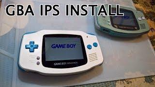 Installing the "One Chip" (Non-Funnyplaying) GBA IPS Kit