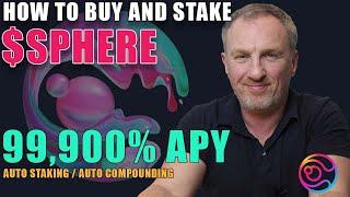 How to Buy Sphere | Buy And Stake $SPHERE | Sphere Finance Walkthrough