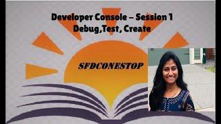 Salesforce Developer Console Session 1