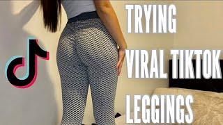 trying VIRAL amazon tiktok leggings *affordable review*