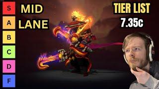 BEST MID HEROES IN DOTA2 7.35c?