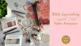 Bible Journaling Supplies Haul from Amazon