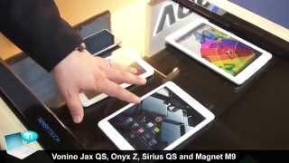 Vonino Jax QS smartphone, tablets Onyx Z, Sirius QS and Magnet M9 AMOLED