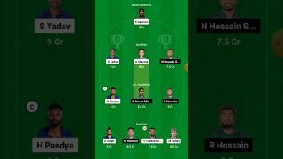 BAN vs IND 2nd t20 Dream11 Analysis | India vs Bangladesh Dream11 Prediction| IND vs Ban dream team