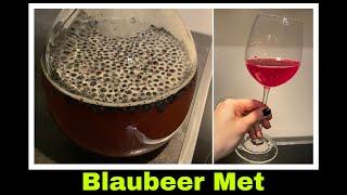 Blaubeeren Met herstellen | Honigwein mit Heidelbeeren | Selbstversorgung: Heidelbeermet