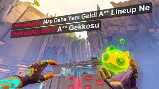 'Map çıkalı kaç dakika  oldu lan ?'