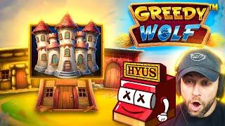 I DID $500 SPINS ON GREEDY WOLF! SUPER DEGEN SESSION w/ WATCHGAMESTV