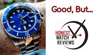  Steeldive SD1953  Rolex Submariner Homage Good, But  Honest Watch Review #HWR