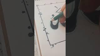 New very easy arabic islamic calligraphy | Decoration #reels #diy #art  #tutorial #shortsviral