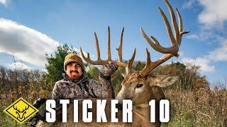 180" 17-POINT GIANT | The Hunt for "Sticker 10"...