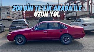 200 BİN TL'LİK ARABA İLE UZUN YOL ! İSTANBUL-TEKİRDAĞ VLOG | NİSSAN LAUREL ALTİMA POV SÜRÜŞ