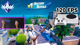 Fortnite Unreal Ranked Reload On Xbox Series S | Hand Cam | 120 FPS |