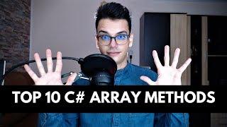 TOP 10 C# Array Methods (Beginner Tutorial)
