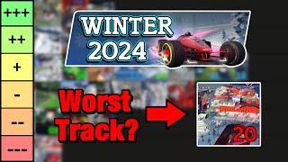 The Best and Worst Tracks - Trackmania Winter 24 Tier List