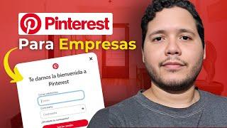 Como crear una cuenta de Pinterest empresarial 2024