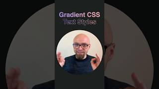 CSS Gradient Text Styles