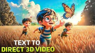 Cartoon Video Kaise Banaye || How to Make 3D Cartoon Animation story video || ai video kaise banaye