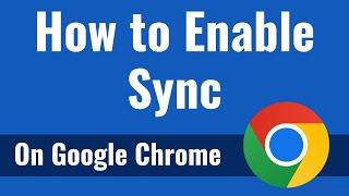 how to enable sync in chrome