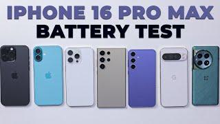 iPhone 16 Pro Max vs Galaxy S24 Ultra vs Pixel 9 Pro: Battery Test