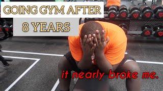 GOING GYM FOR THE 1ST TIME IN 8 YEARS.... || CORBIN TAKES GYM - EPISODE 1