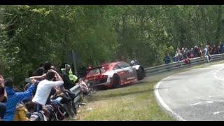 Crash Fombona Audi R8 LMS | Subida Internacional al Fito 2016 | CMSVideo