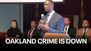 Oakland holds public safety meetings, as officials say crime trends down | KTVU