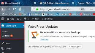 Restore Plugins to a Previous Version with WP Rollback