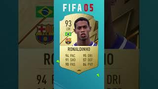 RONALDINHO FIFA HISTORY! 