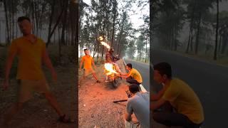 Creative fire photography ️ #fire #shorts #creative