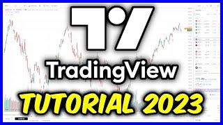 TradingView Tutorial 2023!! ️ (For BEGINNERS) - How to use TradingView  - (EASY) Chart Setup Guide