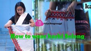 How to wear karbi Seleng | Cinematic Video | karbi Traditional dress/ Karbi Cinematic Video