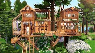 I built a TREE HOUSE  | THE SIMS 4 - Speed Build (NO CC)