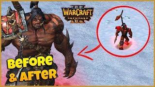 Horde Units - Side by Side Comparison | Warcraft 3 Reforged In-game Preview