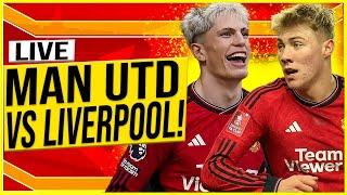 MANCHESTER UNITED VS LIVERPOOL! Hojlund Is Back! FA Cup Quarter Final Time! Man Utd News