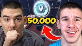 ДАВАМ МУ 50,000 V-BUCKS АКО УСПЕЕ ДА МИНЕ DEATHRUN-A МИ!