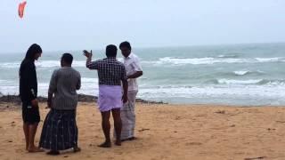 KITESURFING IN RAMESHWARAM    ADAM'S BRIDGE   INDIA