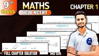 Class 9 Maths Chapter 1: FULL CHAPTER | Number System | MD Sir